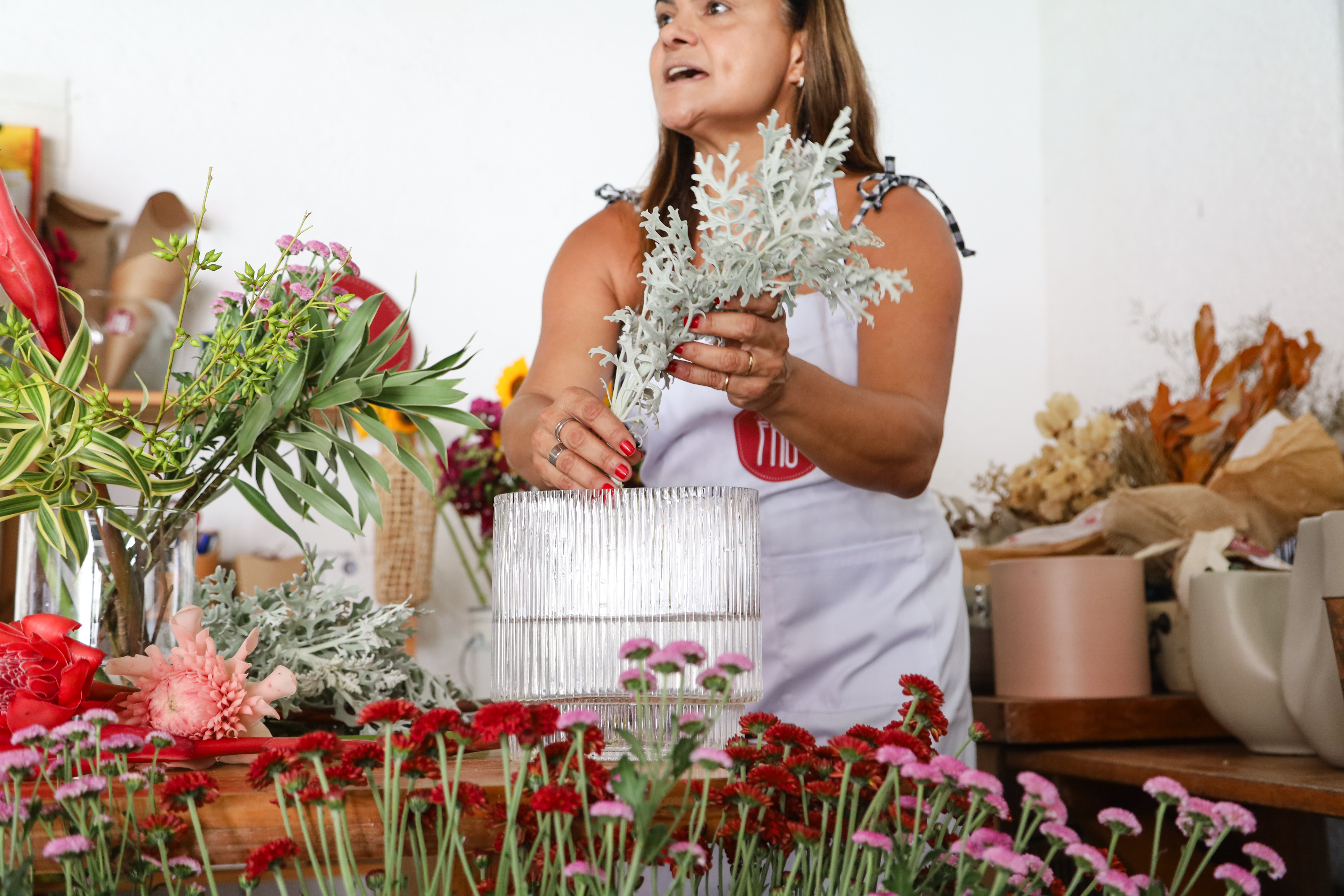 Florista é a primeira de Niterói a entrar para grupo seleto