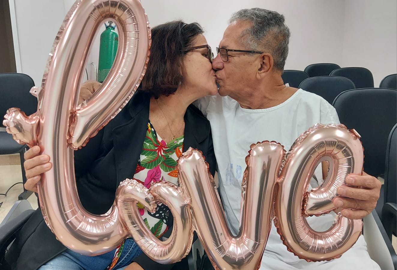 Internados vibram com sessão de cinema em hospital de Itaboraí