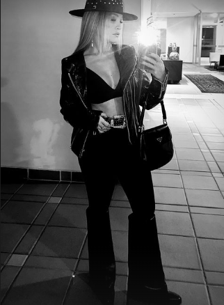 Carla Dias nos stories