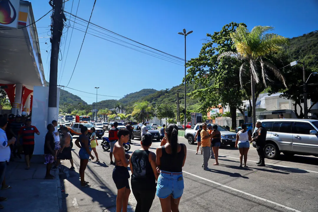 Manifestação em Piratininga