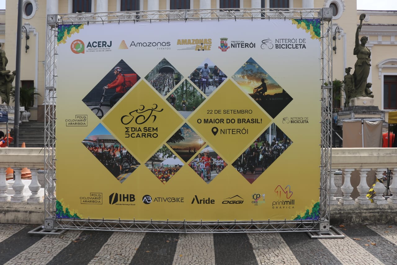 Dia Mundial Sem Carro: Niterói é tomada por milhares de ciclistas