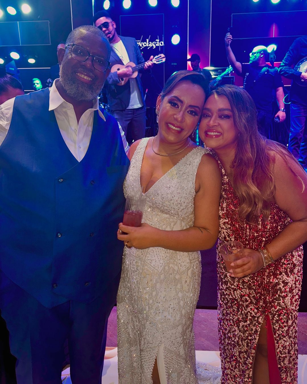 Preta Gil marca presença na celebração