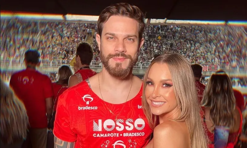 Carla Diaz e Felipe Becari