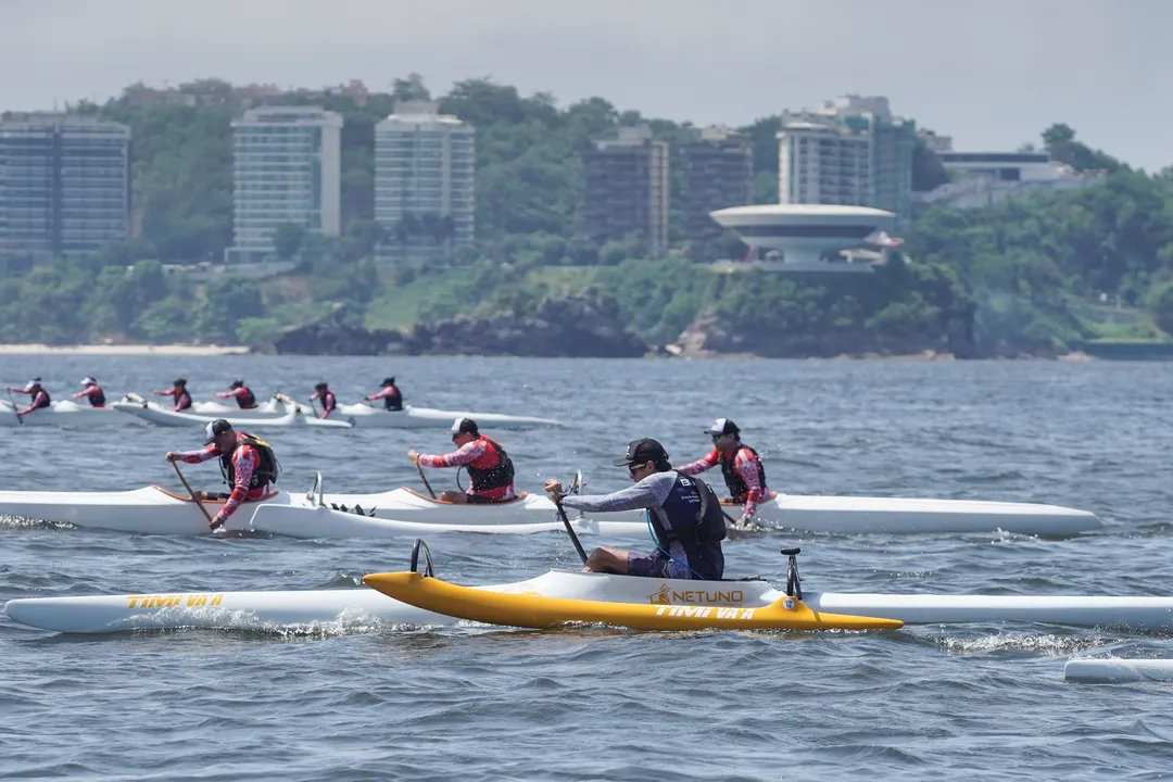 Brasil fica em 1º no Pan-Americano de Va'a em Niterói