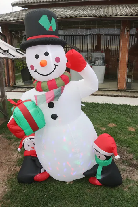 De cinema! Casa em Maricá chama atenção pela decoração de Natal