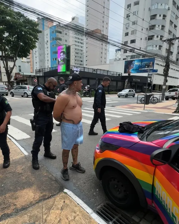 Ele foi preso em Balneário Camboriú