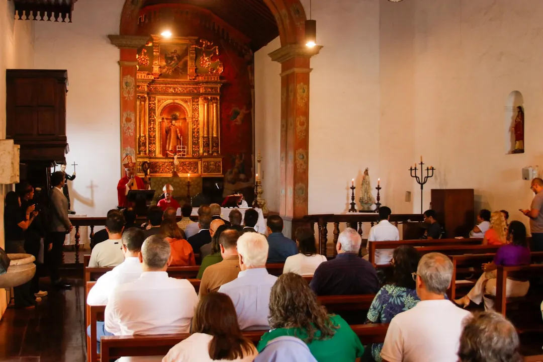 A celebração foi presidida pelo Arcebispo Dom José Francisco Rezende Dias