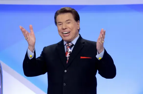 O apresentador Silvio Santos