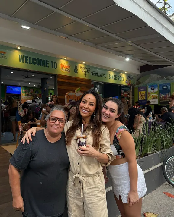 Sabrina Sato postou carrossel com melhores momentos em Niterói