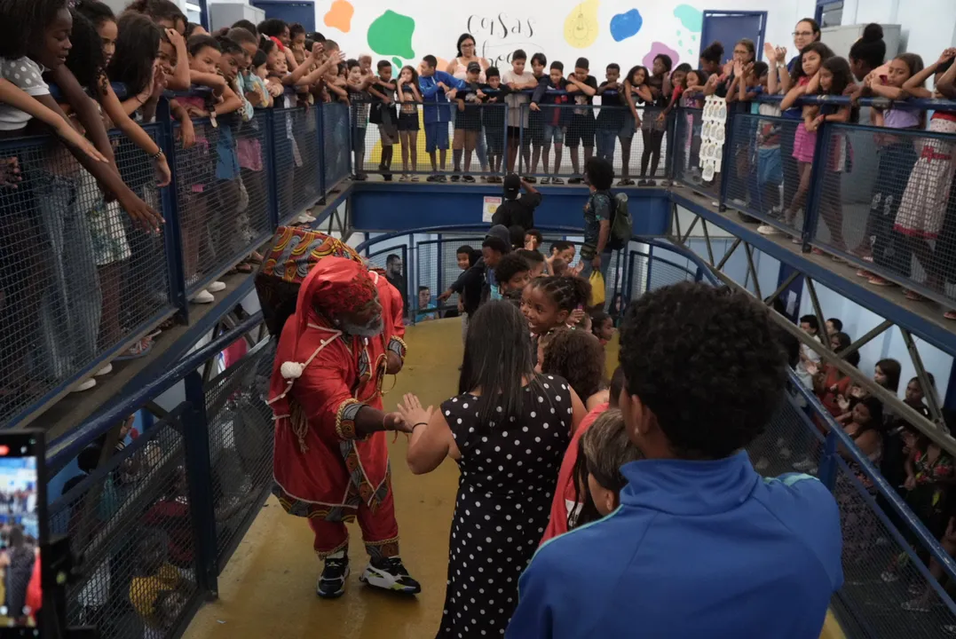 As crianças se sentiram representadas por conta da cor da pele