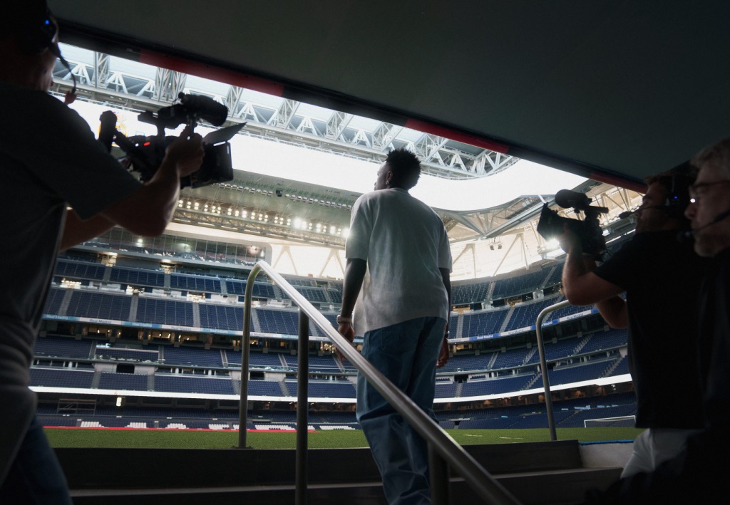 De SG pra Netflix: veja imagens do documentário sobre Vini Jr.