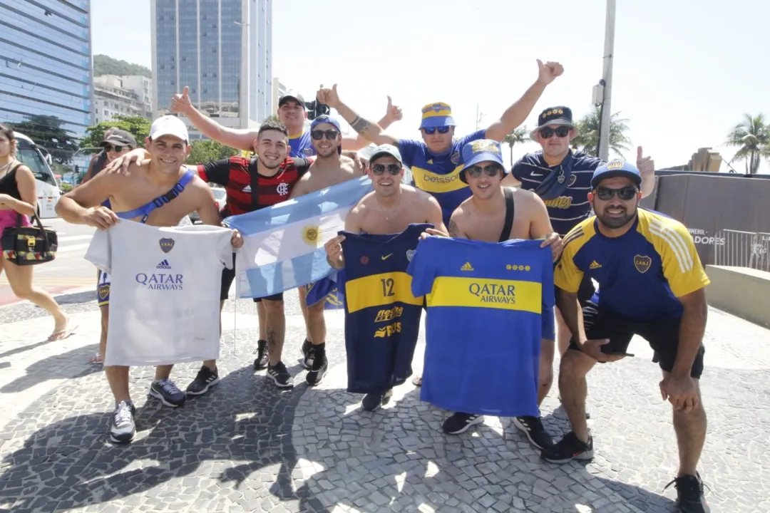 Torcedores na expectativa para a grande final 