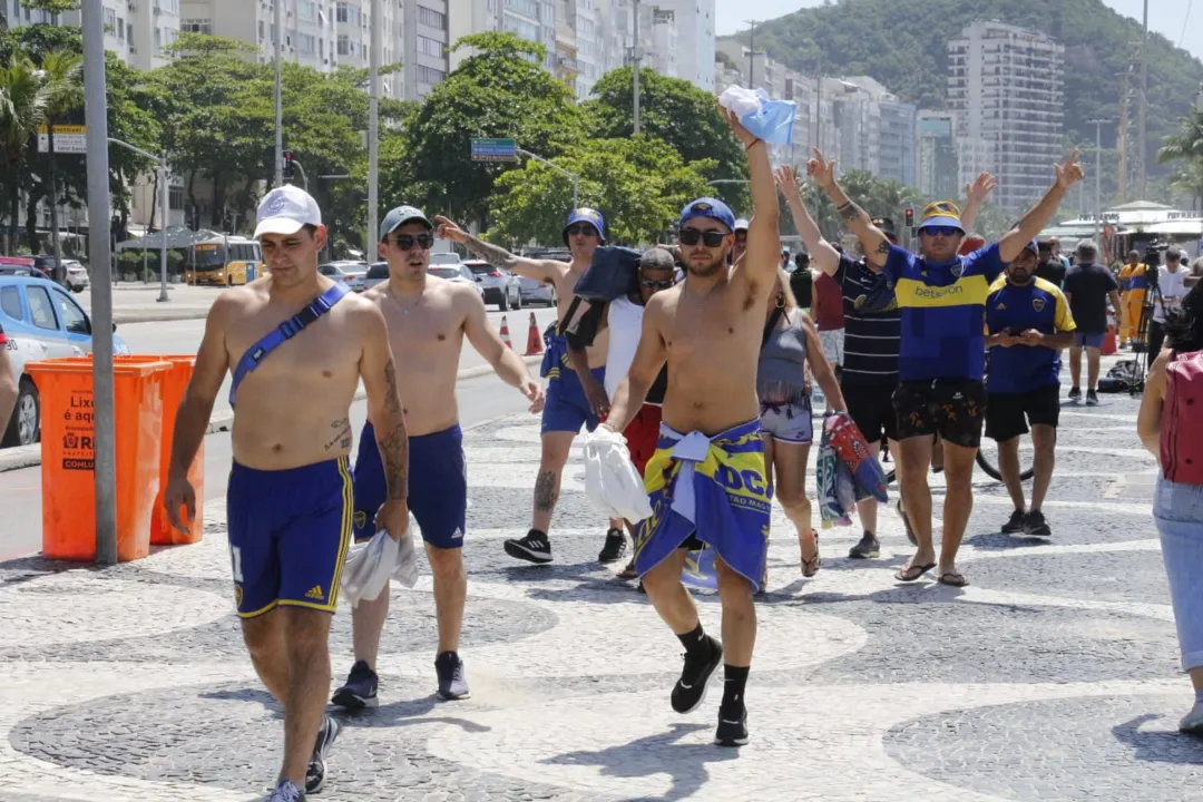 Torcedores na expectativa para a grande final 