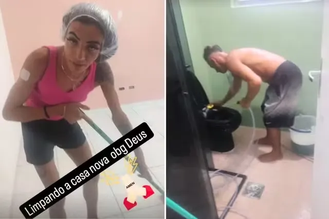 Casal mostra rotina na nova casa nas redes sociais, após viralizaram mostrando como era sua vida na rua