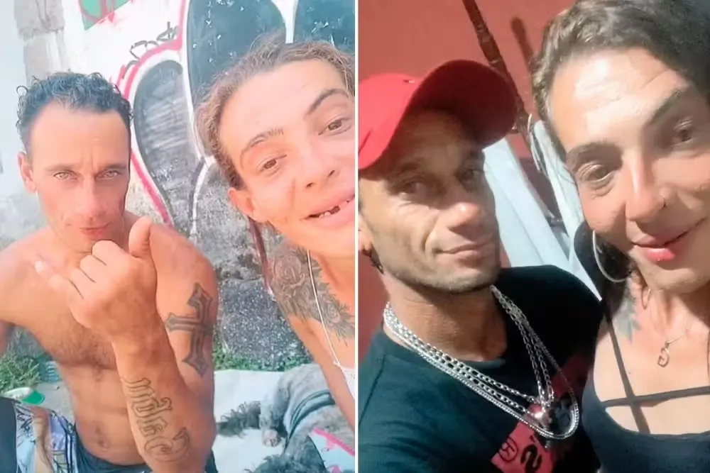 Casal mostra rotina na nova casa nas redes sociais, após viralizaram mostrando como era sua vida na rua