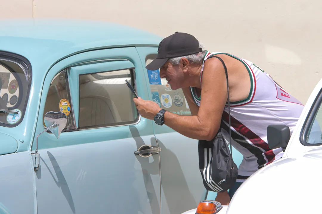 Encontro de Fusca no Mercado Municipal