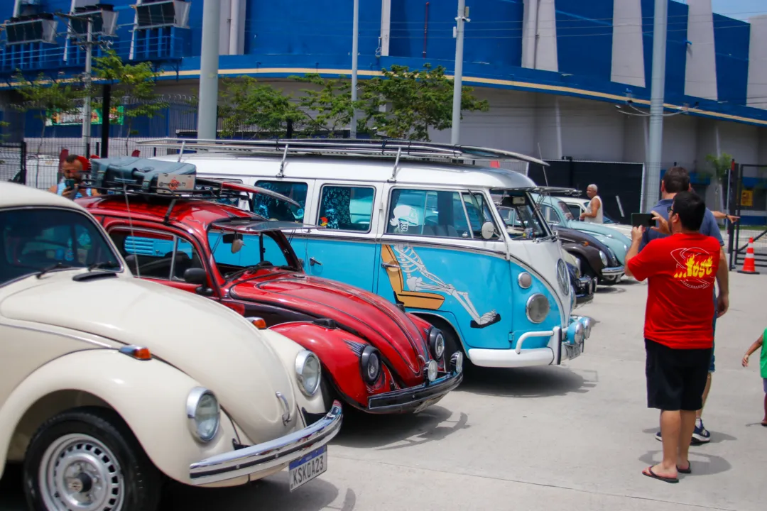 Encontro de Fusca no Mercado Municipal