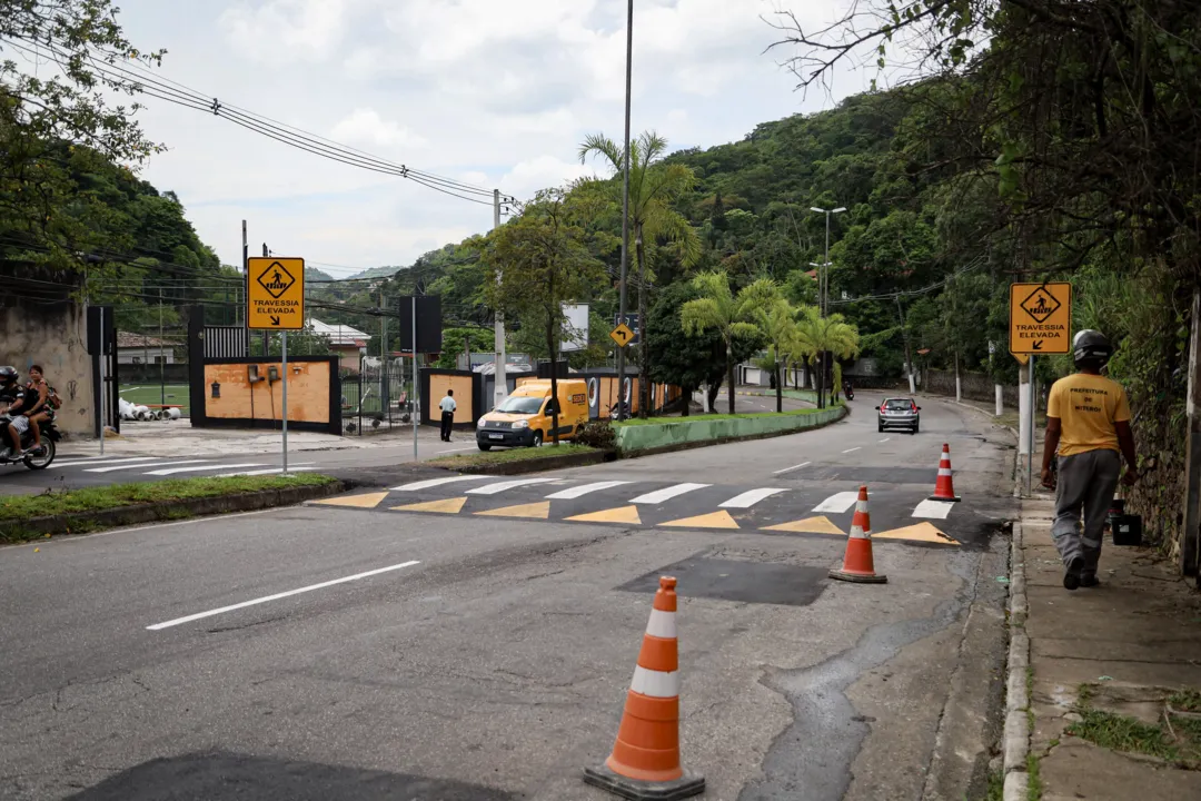 Faixa elevada em Pendotiba 