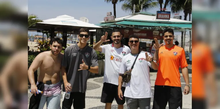 Torcedores na expectativa para a grande final 