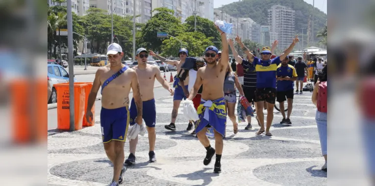 Torcedores na expectativa para a grande final 