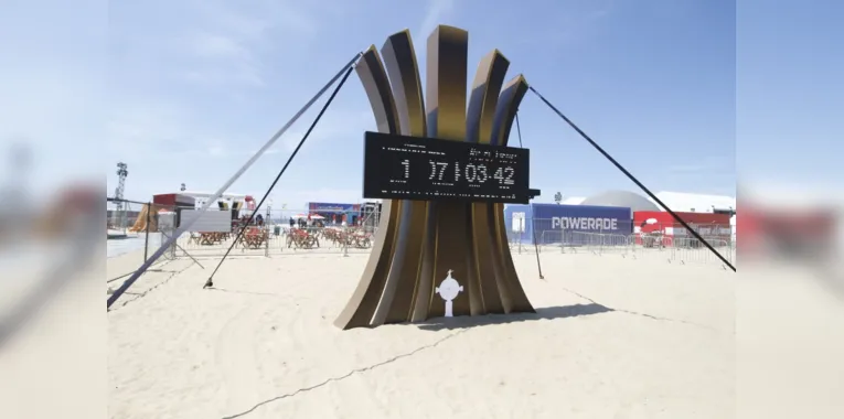 Contagem regressiva foi ativada em Copacabana