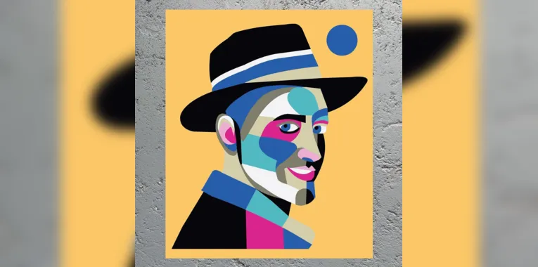 O artista também homenageou o ator Paulo Gustavo em suas obras 
