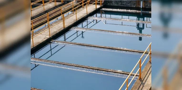 Estação de tratamento de água fornece água para 2 milhões de consumidores 