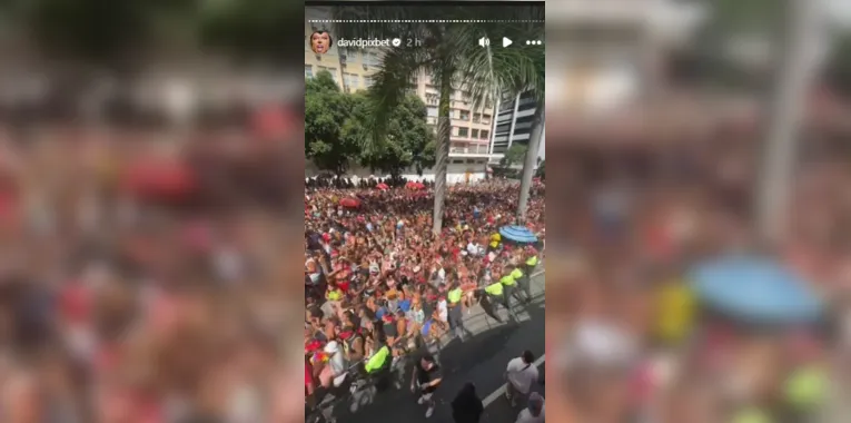 'Mangueirense' Anitta reúne milhares de foliões no Rio