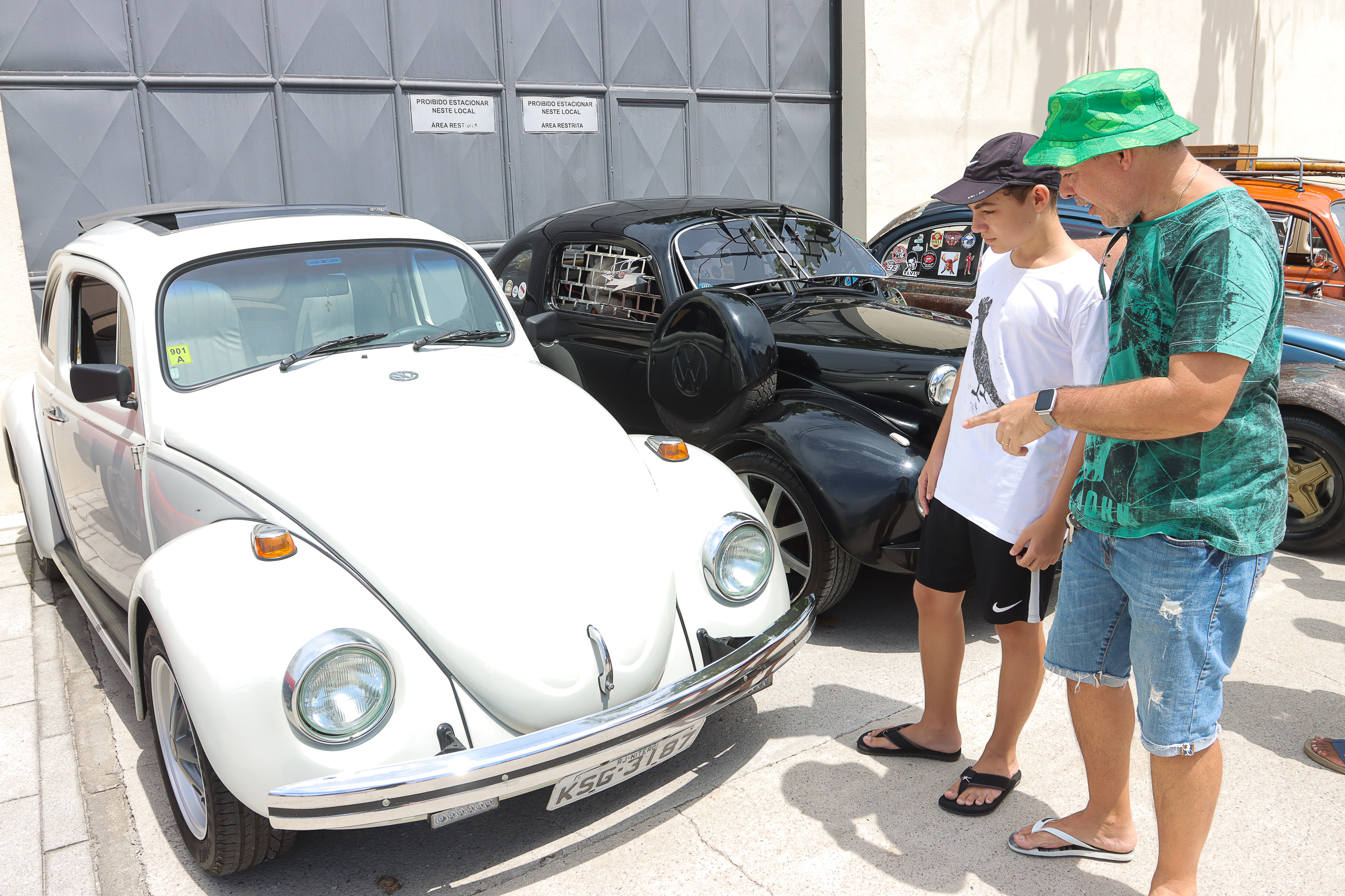 O primeiro encontro conquistou não apenas os proprietários de Fuscas, mas também os moradores e visitantes do Mercado Municipal