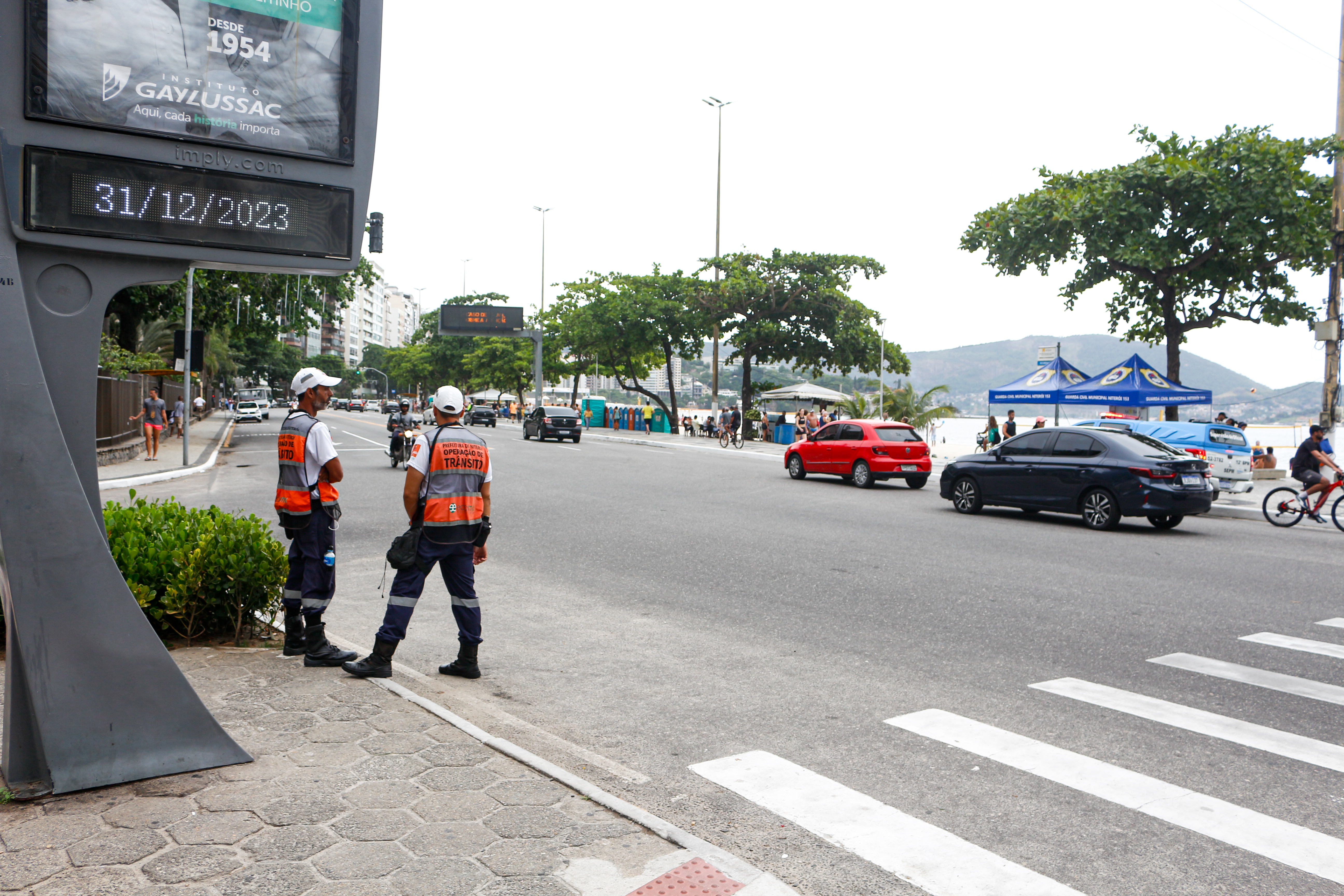 Guardas e policiais já estão reforçando a segurança no local