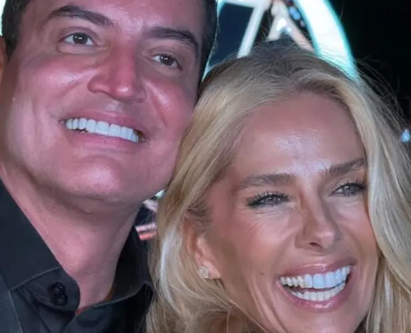 Leo e Adriane Galisteu