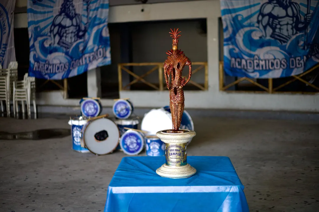 A escola azul e branca de Niterói entra para a elite do Carnaval carioca