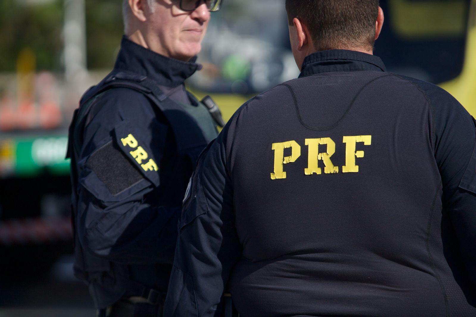 Houve distribuição de material educativo e uso de simuladores