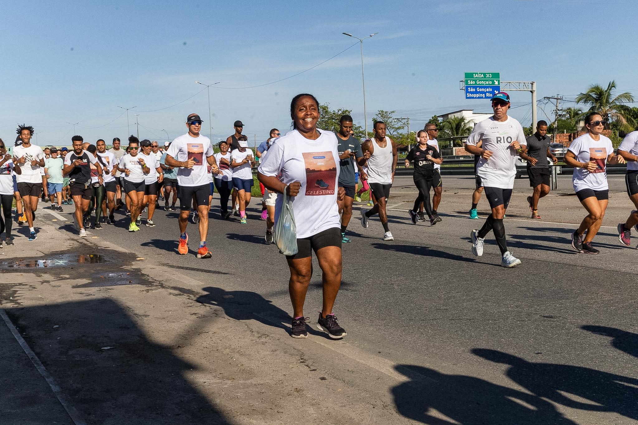 Familiares e amigos de Lucas Celestino se juntaram ao esporte, neste domingo (27)