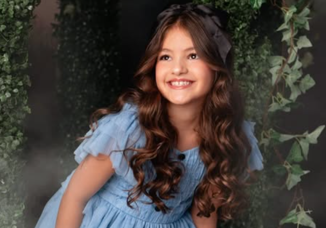Giovanna tem apenas 9 anos e faz sua estreia na TV