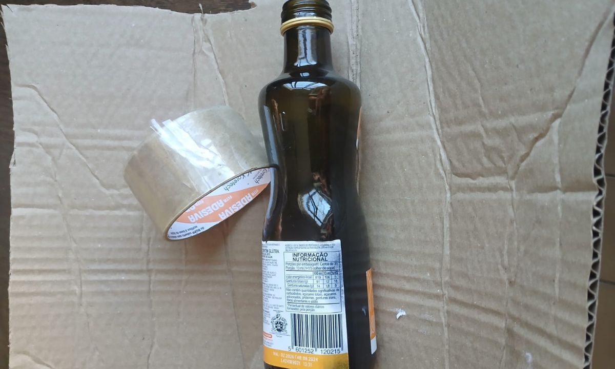 Recomendação é embalar vidro em papel grosso ou em caixa resistente