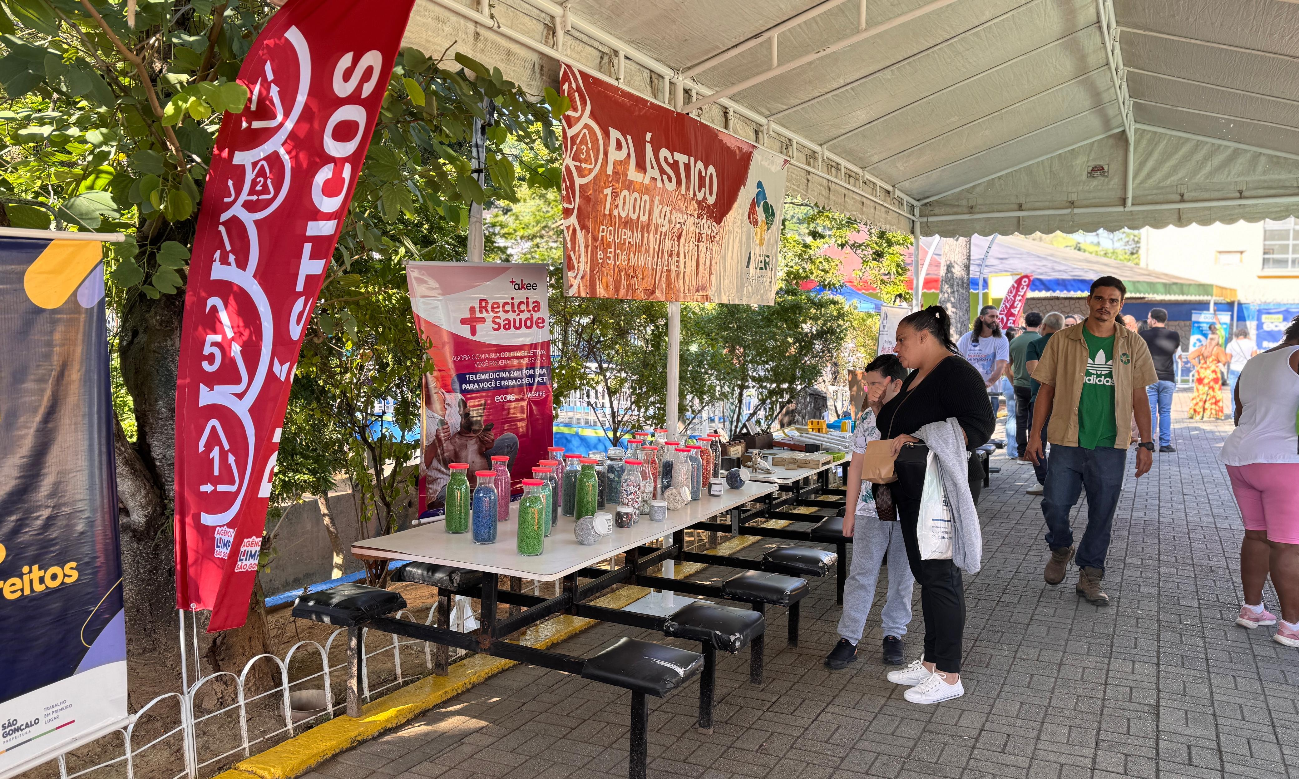 A ação integra o projeto “Limpa São Gonçalo”, da Secretaria de Conservação