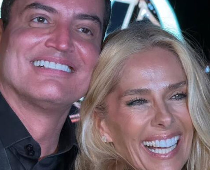 Leo e Adriane Galisteu
