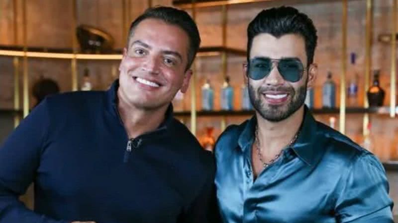 Leo em entrevista exclusiva com Gusttavo Lima