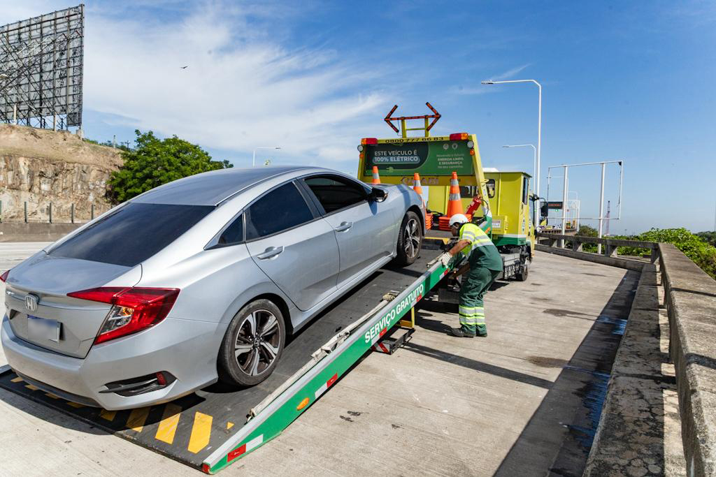 O tempo para chegar em cada ponto de ocorrência é de 10 minutos