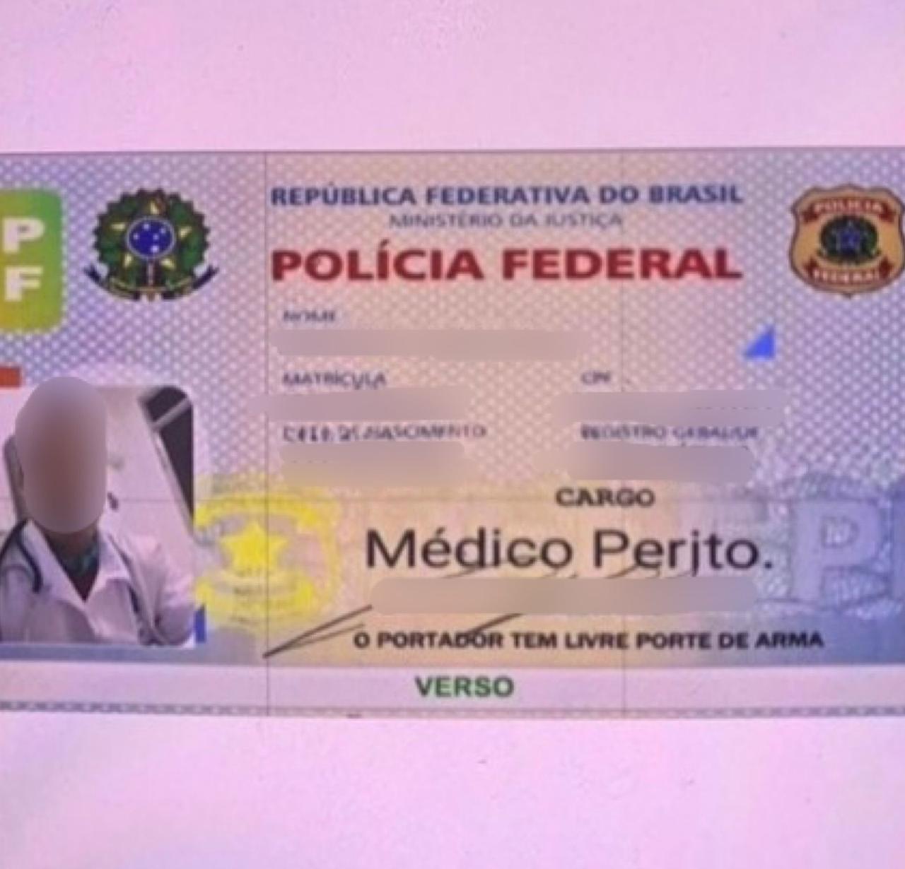 Investigado mantém perfil em rede social se passando por médico perito da PF