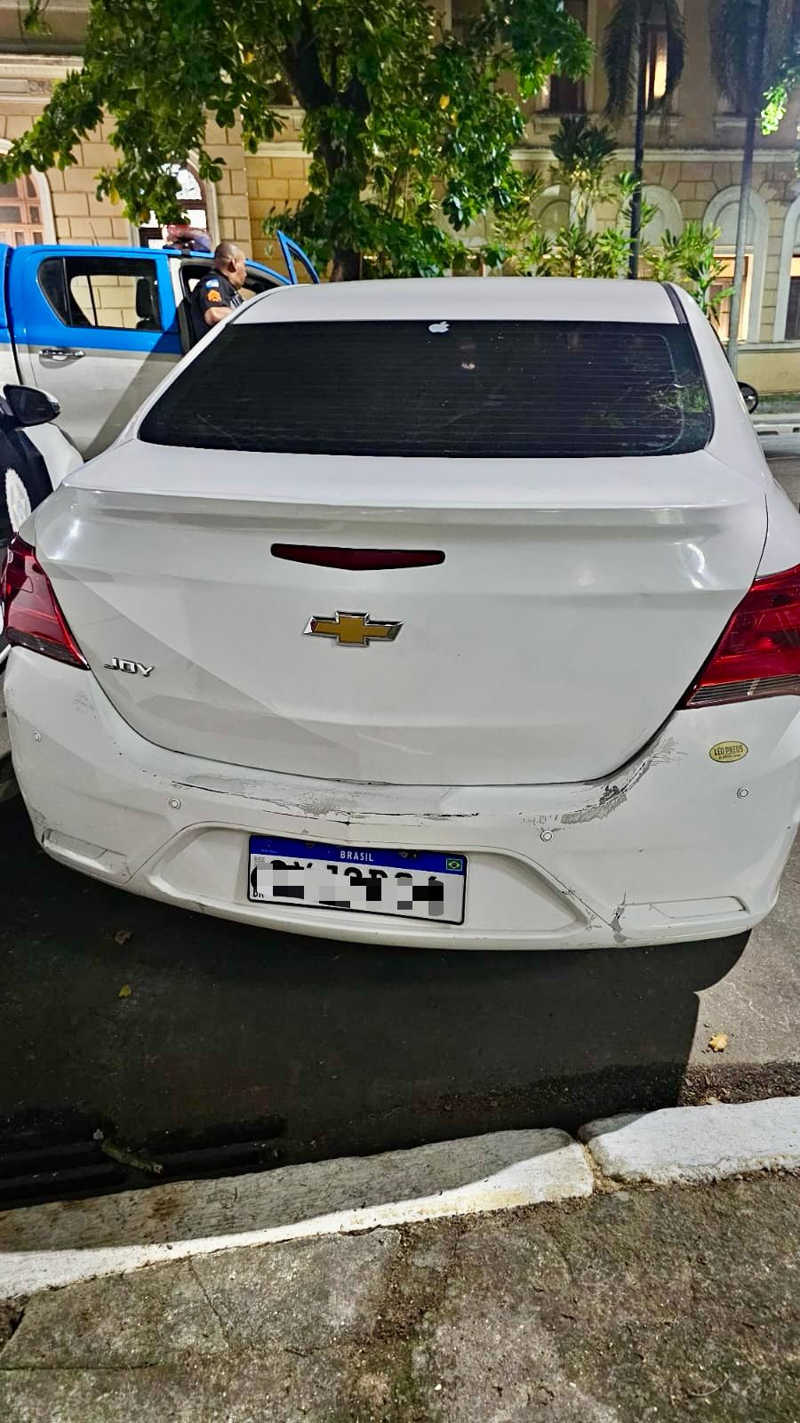 Veículos usados na fuga dos criminosos