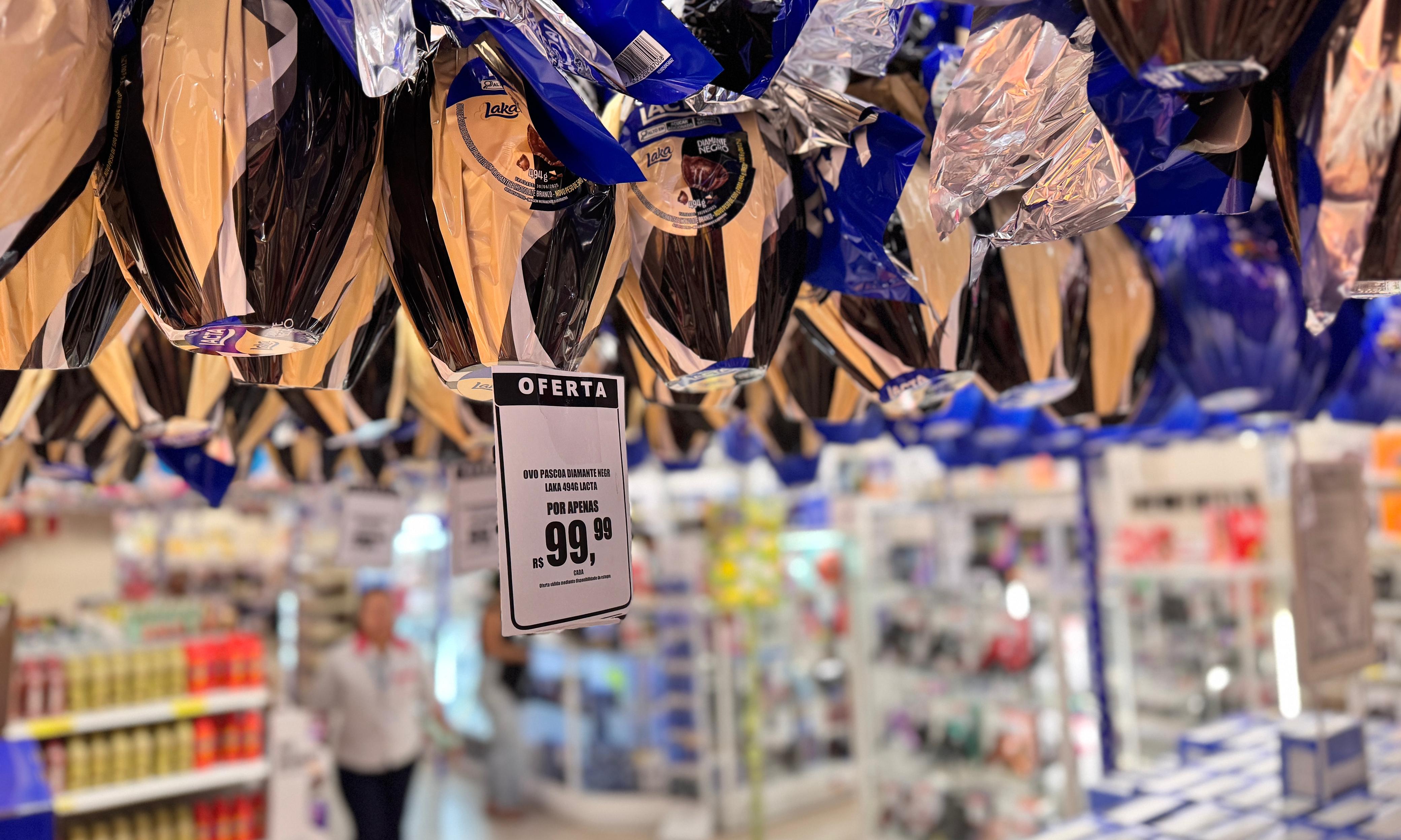 Valor de um ovo de Páscoa