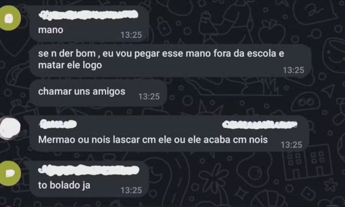 Professor denuncia ameaça de morte feita por alunos