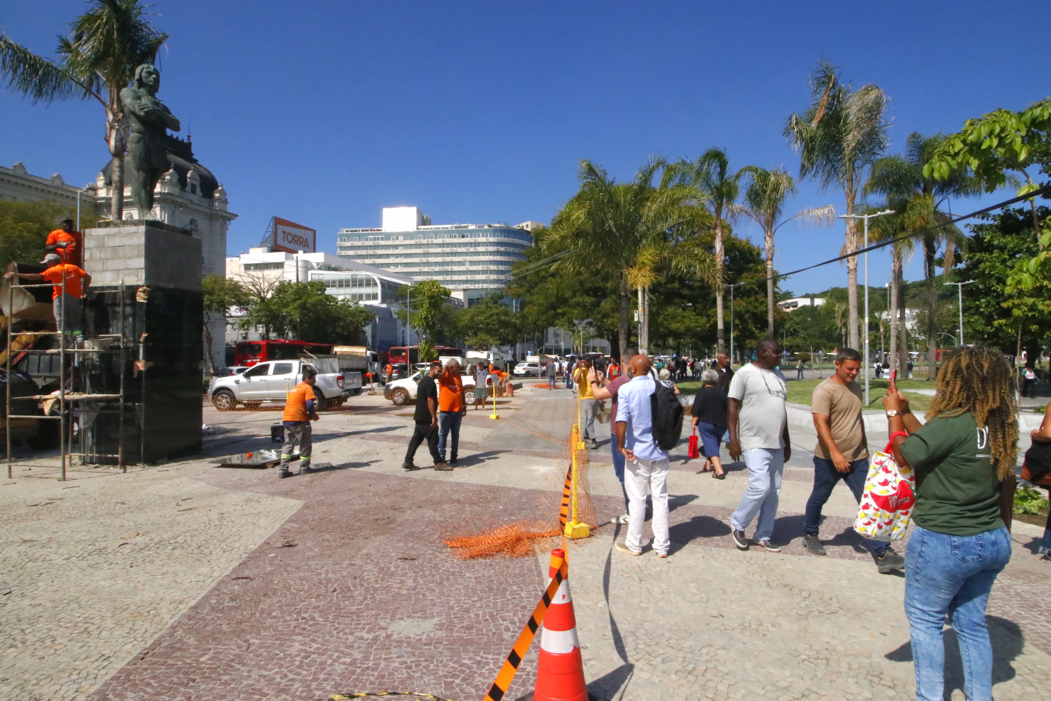 Mudança repentina surpreendeu niteroienses e visitantes