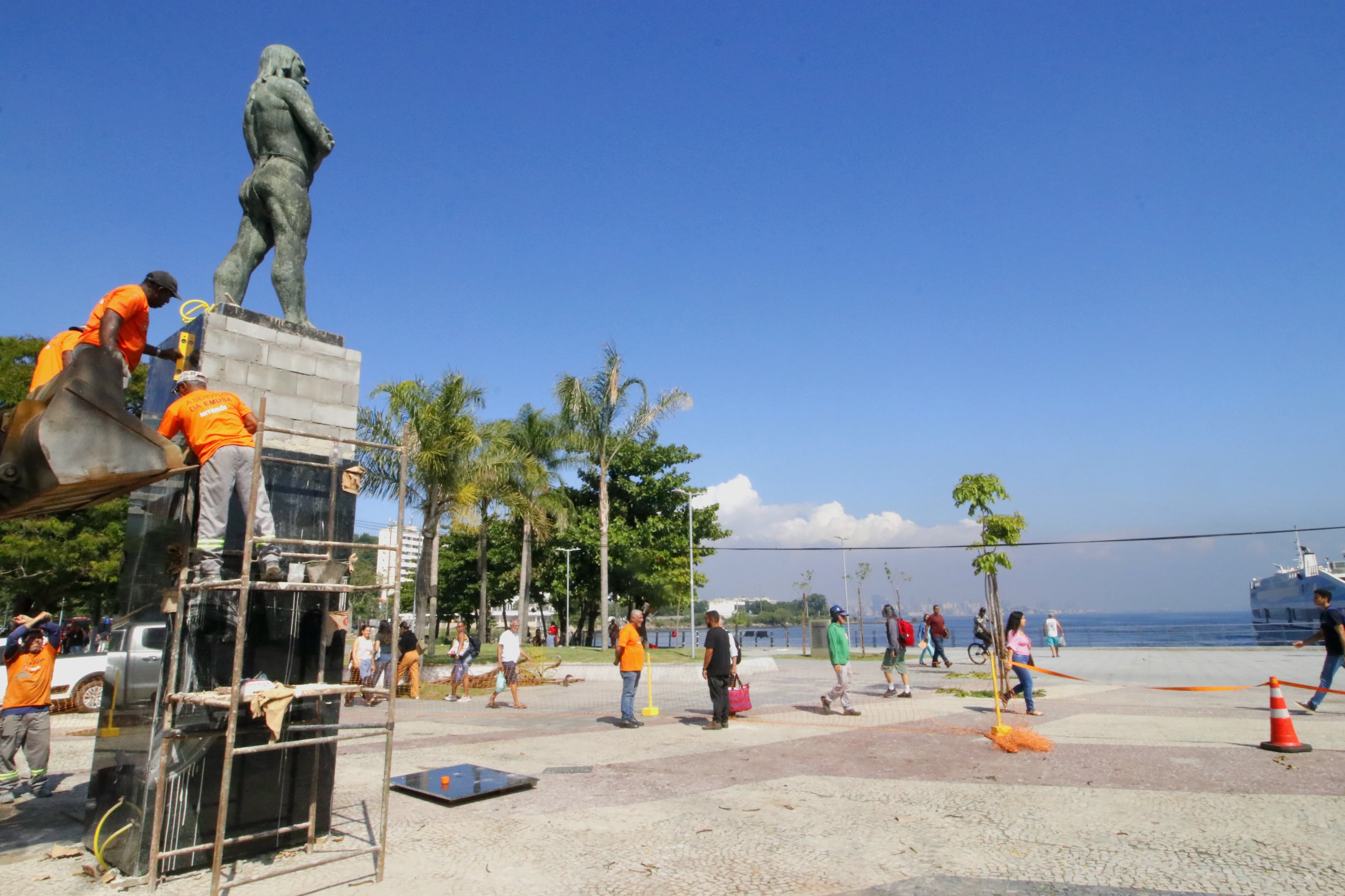 Mudança repentina surpreendeu niteroienses e visitantes