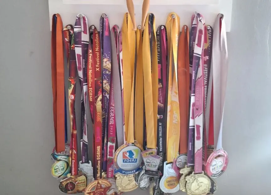 Atleta mirim de Niterói é a nova promessa da ginástica rítmica