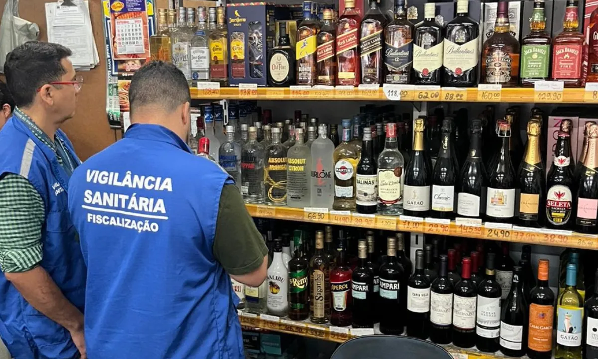 Bebidas suspeitas de adulteração são apreendidas em SG