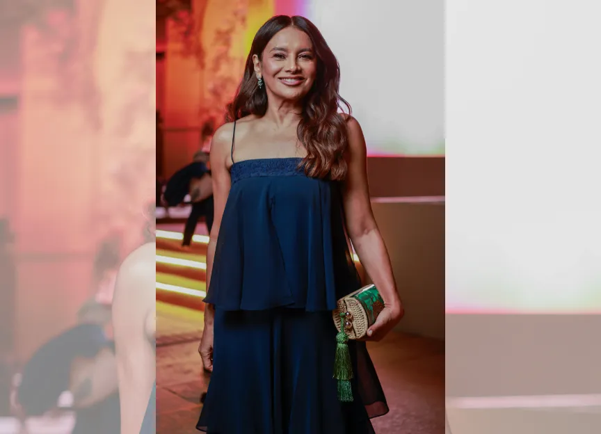Elenco de Três Graças se reúne em festa luxuosa; veja fotos