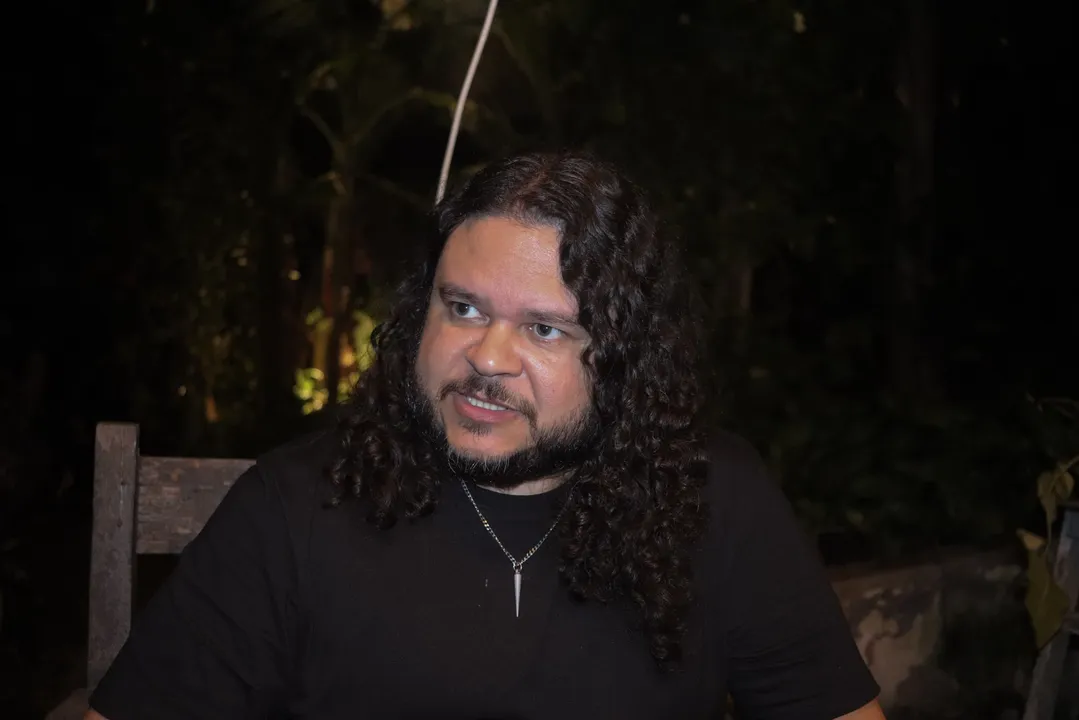 Glauber Nazario, guitarrista da banda Contramaré